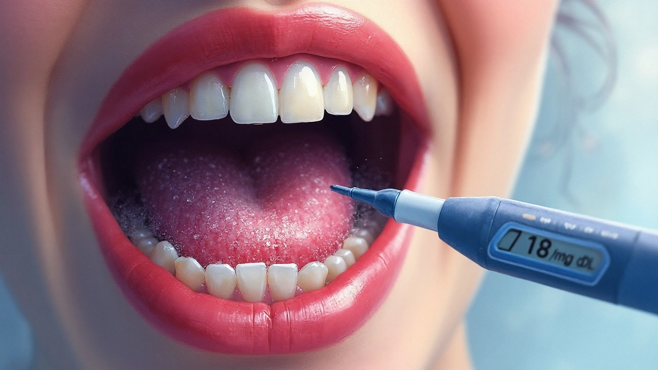 Comparison of Major Oral Conditions in Diabetic Patients