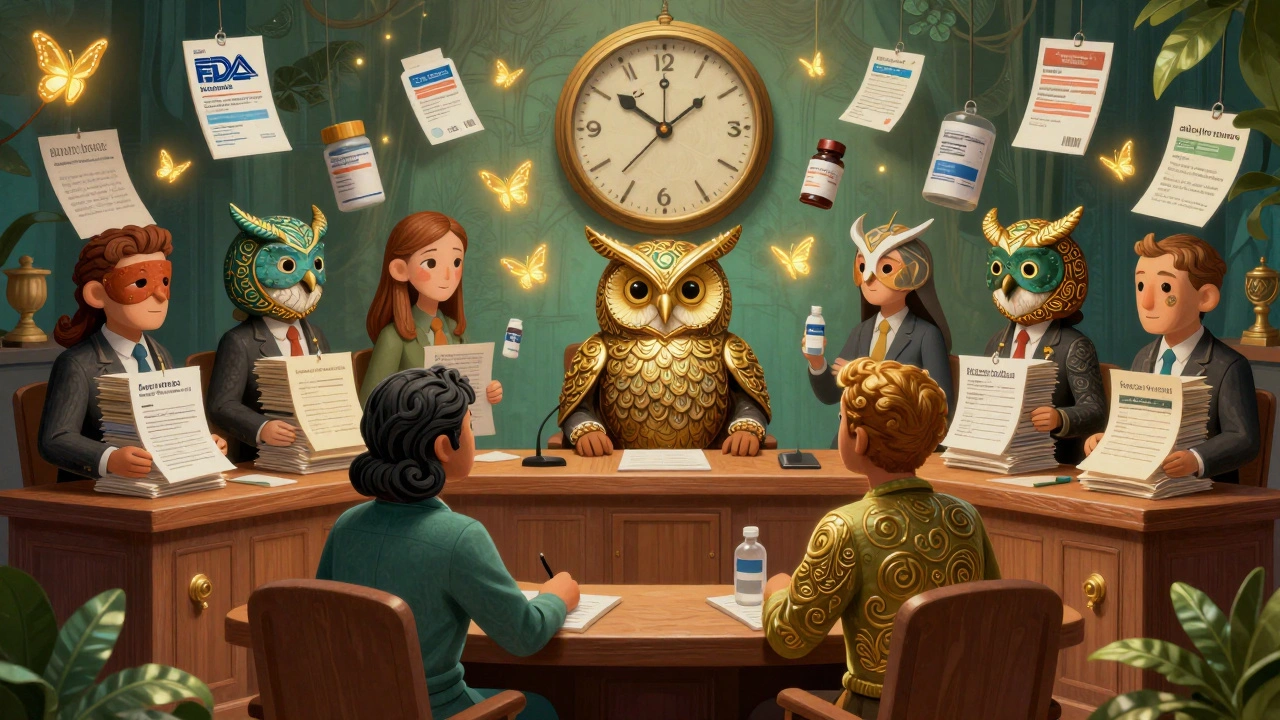 A surreal courtroom where a patient&#039;s owl spirit argues against insurance forms under a 2025 deadline.