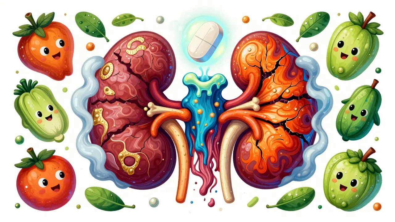 Metabolic Acidosis in CKD: How Bicarbonate Therapy Slows Kidney Decline